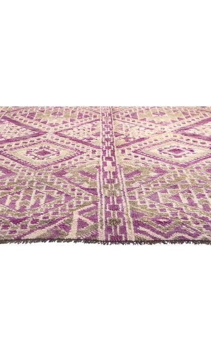 6 x 10 Vintage Purple Beni MGuild Moroccan Rug 20666