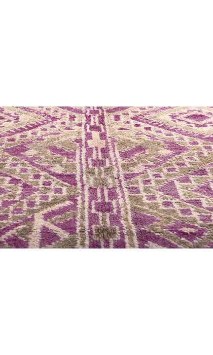 6 x 10 Vintage Purple Beni MGuild Moroccan Rug 20666