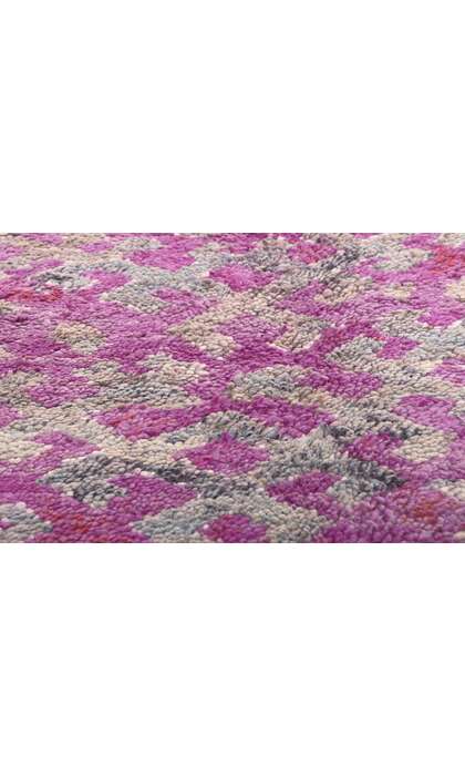6 x 11 Vintage Purple Boujad Moroccan Rug 20596