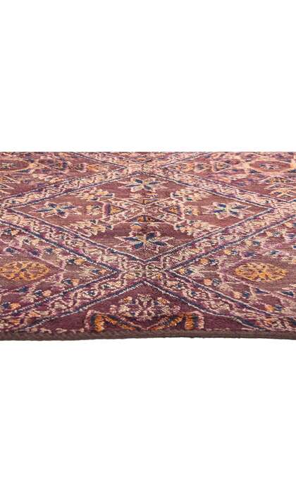 6 x 8 Vintage Purple Beni MGuild Moroccan Rug 20319