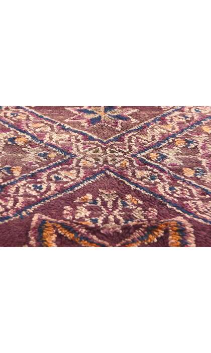 6 x 8 Vintage Purple Beni MGuild Moroccan Rug 20319