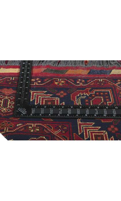 6 x 8 Vintage Afghani Rug 78344