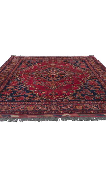 6 x 8 Vintage Afghani Rug 78344