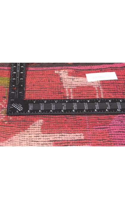 6 x 14 Vintage Red Moroccan Rug 20358