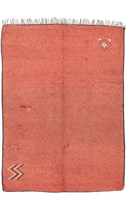 6 x 8 Vintage Red Moroccan Rug 20045