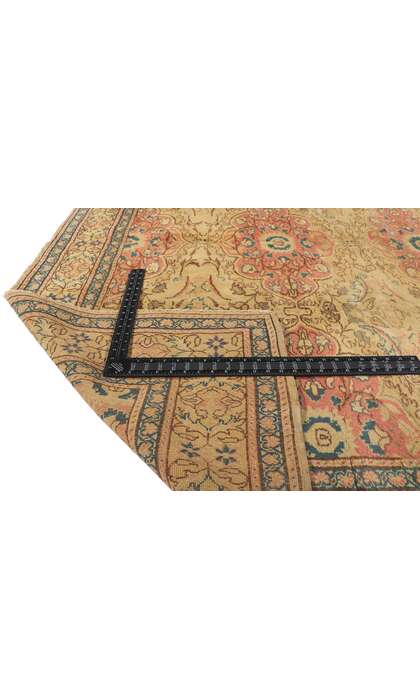 7 x 10 Vintage Turkish Kayseri Rug 72724