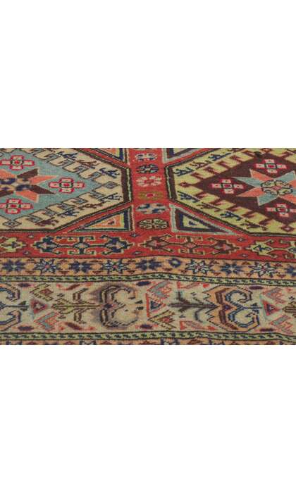 8 x 11 Vintage Turkish Sivas Rug 78284