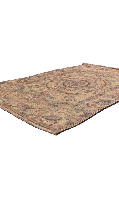 ​4 x 6 Vintage Aubusson Beljen Mills Tapestry 78682