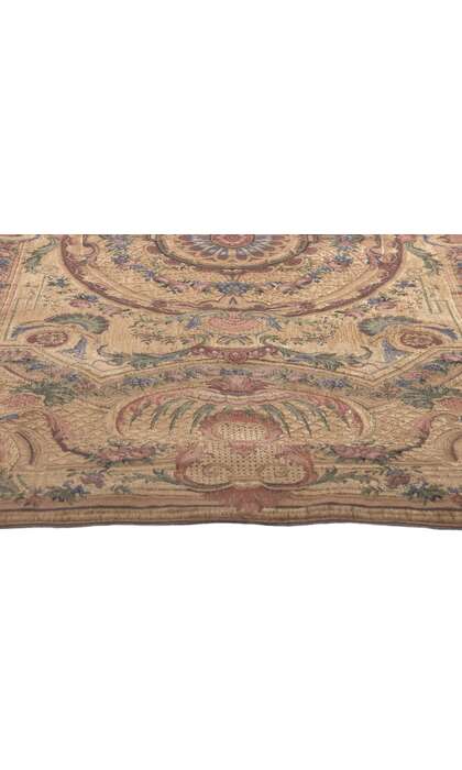 ​4 x 6 Vintage Aubusson Beljen Mills Tapestry 78682