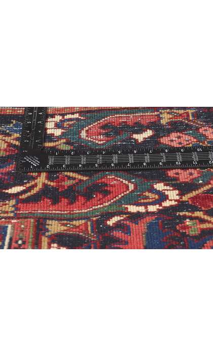 ​11 x 15 Antique Persian Heriz Rug 78341
