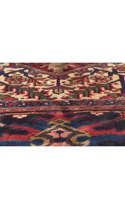 ​11 x 15 Antique Persian Heriz Rug 78341