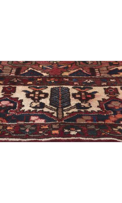​10 x 13 Antique Persian Bakhtiari Rug 78570​