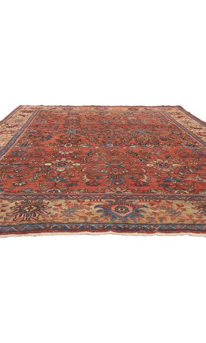 ​8 x 11 Antique Persian Mahal Rug 78677
