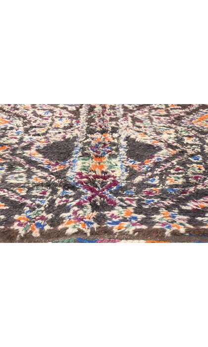 5 x 12 Vintage Brown Beni MGuild Moroccan Rug 20943