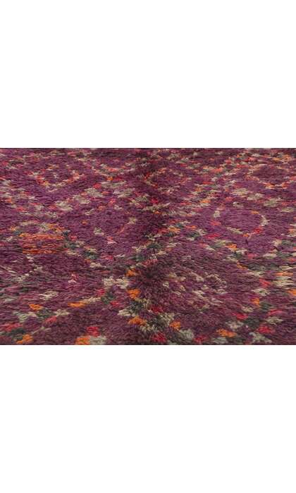 5 x 11 Vintage Purple Beni MGuild Moroccan Rug 20150