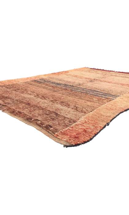 6 x 9 Vintage Brown Beni Mrirt Moroccan Rug 20999