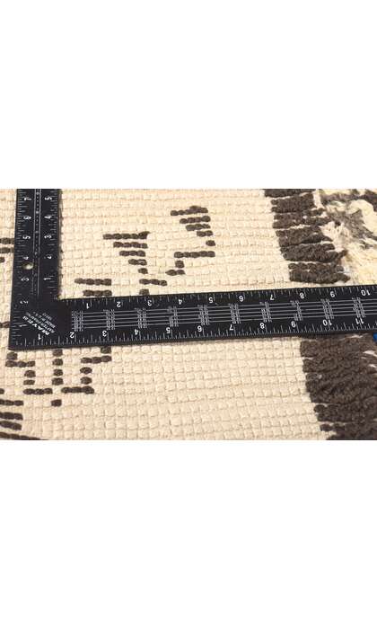 6 x 14 Vintage Judaica Moroccan Beni Ourain Rug 20046