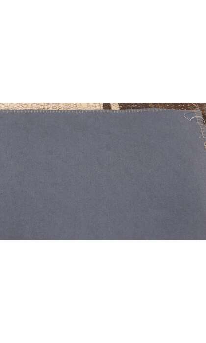 13 x 16 Brown Vintage Striped Turkish Kilim Rug 60635