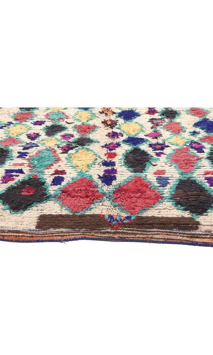 5 x 8 Vintage Moroccan Azilal Rag Rug 20375