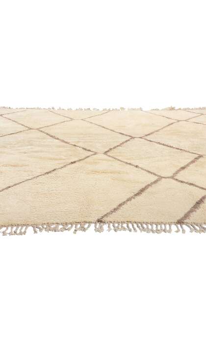 ​13 x 9 Large Neutral Moroccan Rug 78233