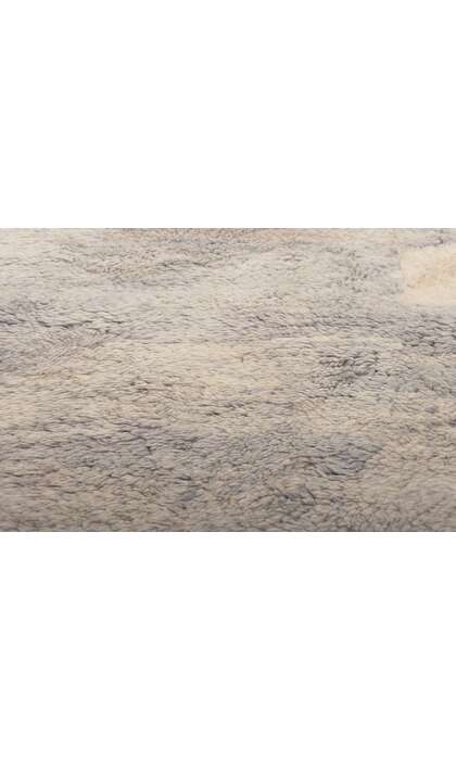 3 x 18 Extra-Long Modern Gray Moroccan Rug Runner 78685