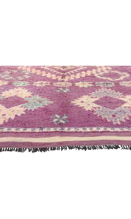 6 x 11 Vintage Purple Talsint Moroccan Rug 20983