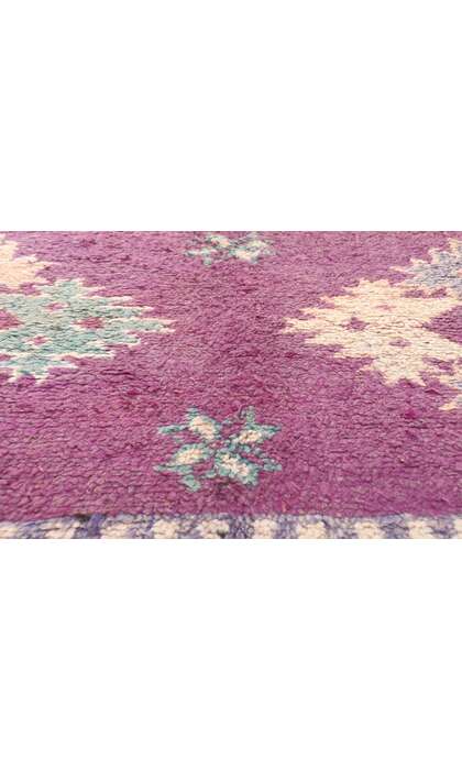 6 x 11 Vintage Purple Talsint Moroccan Rug 20983