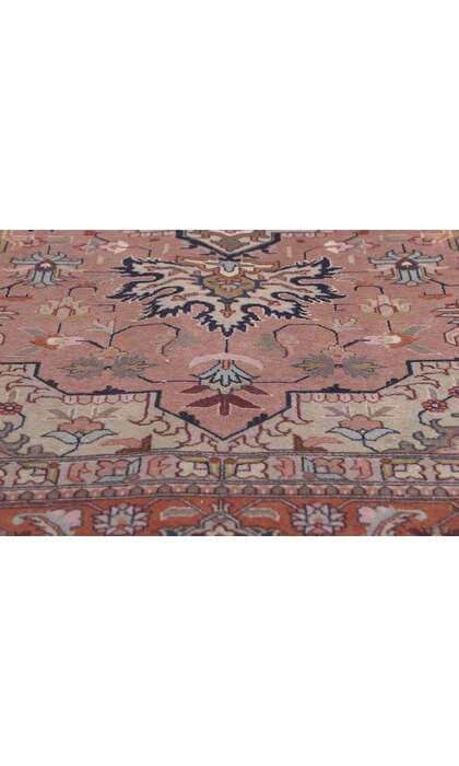 ​5 x 6 Vintage Persian Tabriz Rug 78686