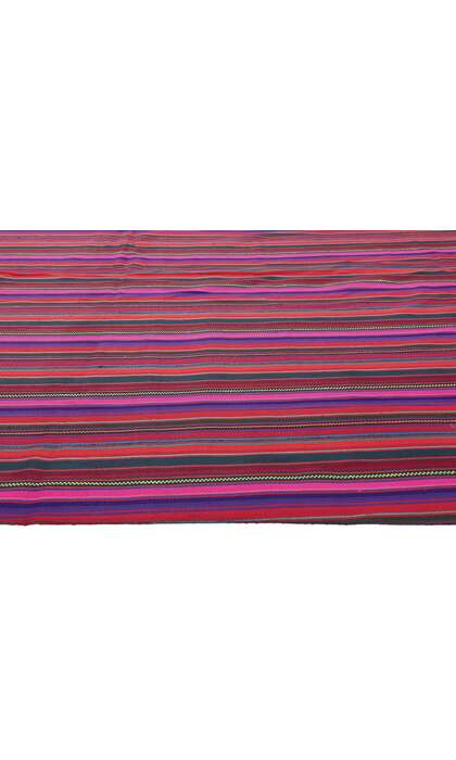 9 x 12 Vintage Turkish Striped Kilim Rug 60798