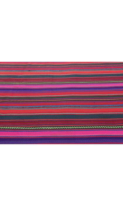 9 x 12 Vintage Turkish Striped Kilim Rug 60798