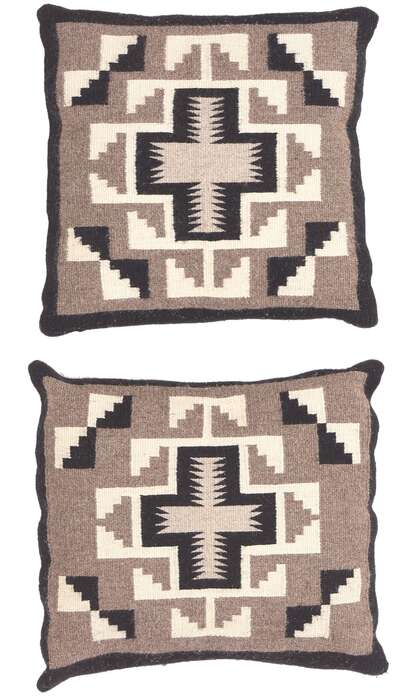 1 x 1 Vintage Two Grey Hills Accent Pillow 78667​