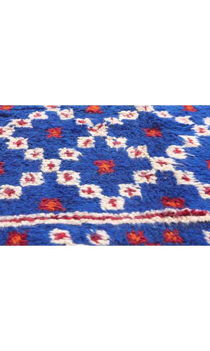 6 x 13 Vintage Blue Beni MGuild Moroccan Rug 20968