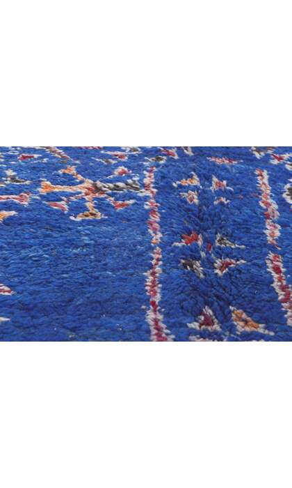 7 x 10 Vintage Blue Beni MGuild Moroccan Rug 21034