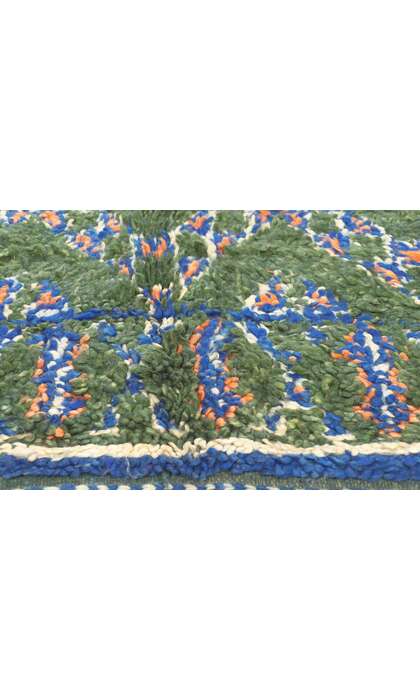 6 x 11 Vintage Green Beni MGuild Moroccan Rug 21023