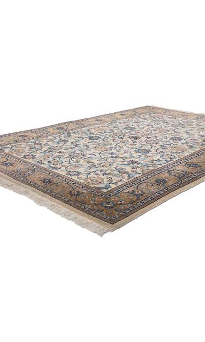 ​​4 x 6 Vintage Persian Kashan Rug 78691​