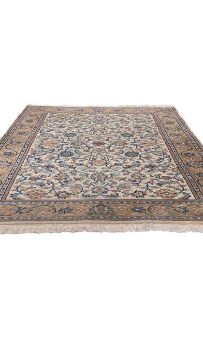 ​​4 x 6 Vintage Persian Kashan Rug 78691​