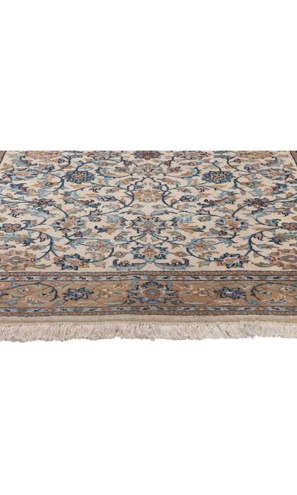 ​​4 x 6 Vintage Persian Kashan Rug 78691​