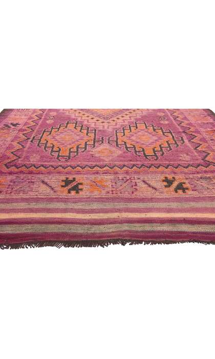 6 x 13 Vintage Boujad Moroccan Rug 74781