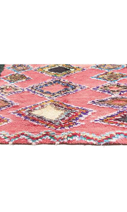 5 x 8 Vintage Moroccan Azilal Rag Rug 20387