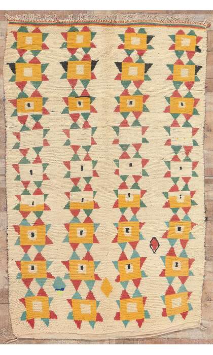 5 x 7 Vintage Moroccan Azilal Rug 20009