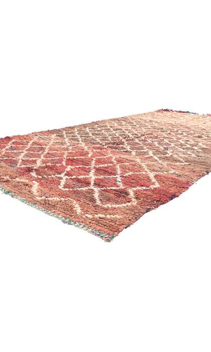 5 x 11 Vintage Boucherouite Moroccan Rag Rug 21293