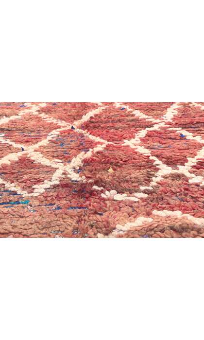 5 x 11 Vintage Boucherouite Moroccan Rag Rug 21293