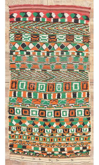 5 x 8 Vintage Boujad Moroccan Rug 20059