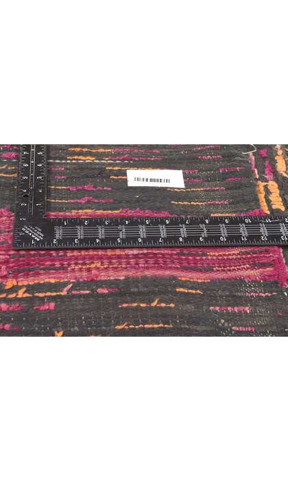 6 x 11 Vintage Checkerboard Boujad Moroccan Rug 20927