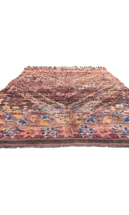 6 x 11 Vintage Purple Beni MGuild Moroccan Rug 21329