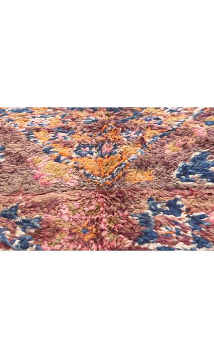 6 x 11 Vintage Purple Beni MGuild Moroccan Rug 21329