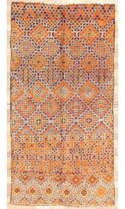 6 x 11 Vintage Beni MGuild Moroccan Rug 21298