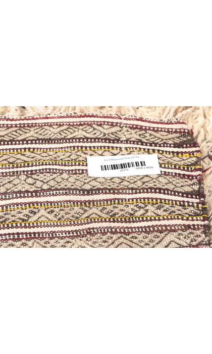 4 x 9 Vintage Moroccan Wedding Blanket 20776