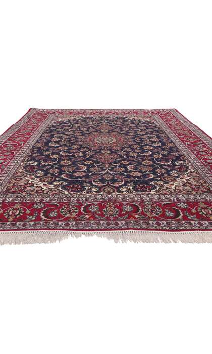 ​7 x 10 Vintage Persian Isfahan Rug 78670