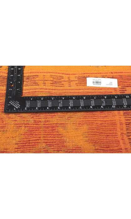6 x 13 Vintage Orange Taznakht Moroccan Rug 20206
